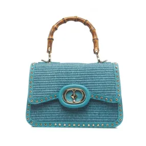 Borsa a mano Romantic azzurro