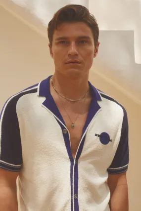 Reiss Vevo Ché Towelling Cuban Collar Shirt    